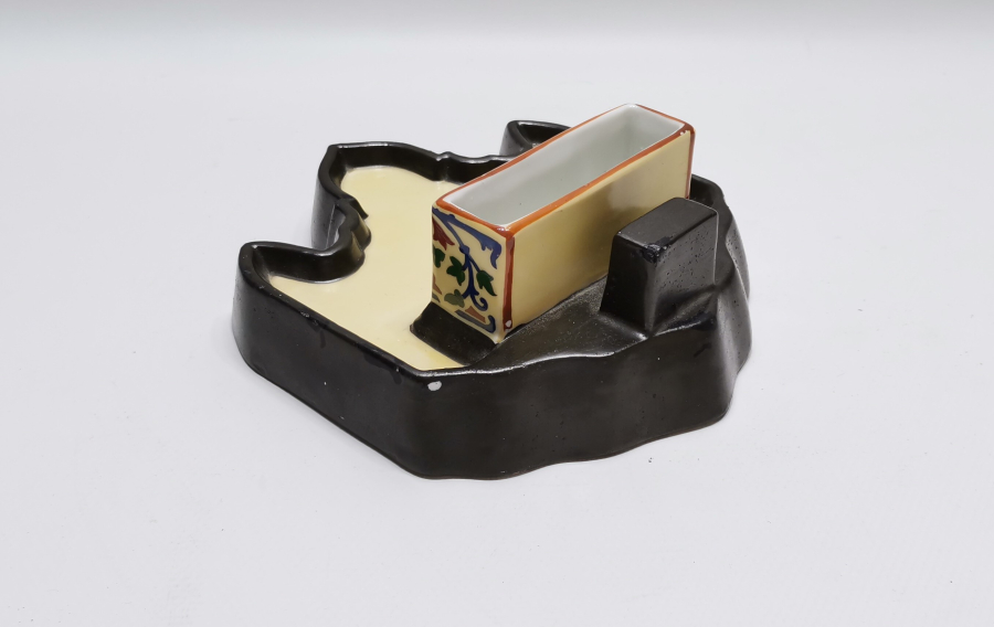 OSMANLI DÖNEMİ CONSTANTINOPLE DAMGALI TURMAC PORSELEN KALEMLİK