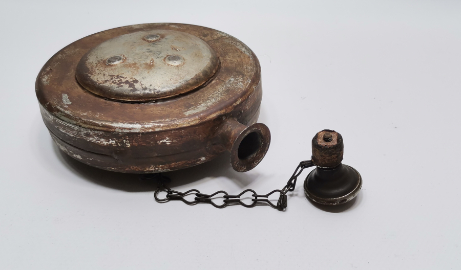 OSMANLI DÖNEMİ NADİR FORMDA ZEMZEM MATARASI