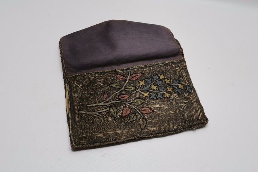 OSMANLI DÖNEMİ SUZANİ İŞÇİLİKLİ NADİR KUR'AN-I KERİM KABI