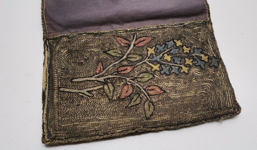 OSMANLI DÖNEMİ SUZANİ İŞÇİLİKLİ NADİR KUR'AN-I KERİM KABI