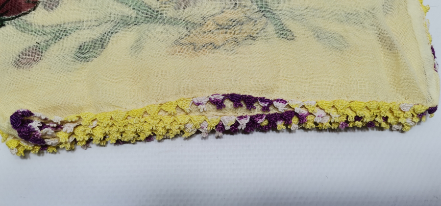 TOKAT BASKISI ANTİKA 2 ADET OYALI YAZMA