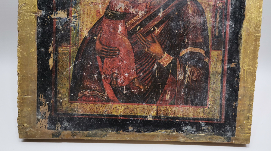 AHŞAPTAN MAMUL RUM İŞİ İKONALI DOLAP KAPAĞI