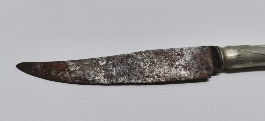 ALPAKA SAPLI OSMANLI DÖNEMİ BALIK BIÇAĞI