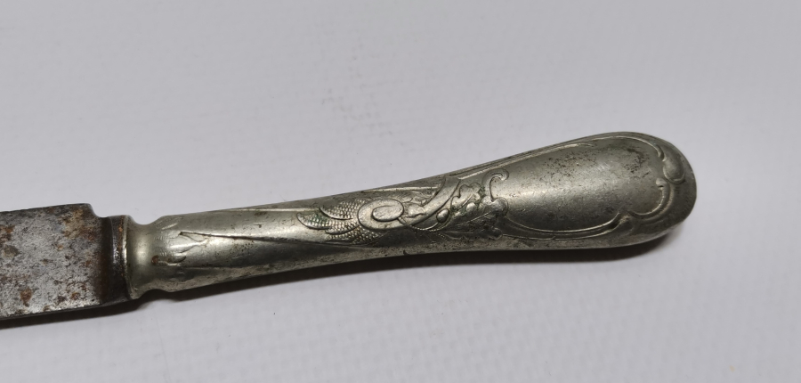 ALPAKA SAPLI OSMANLI DÖNEMİ BALIK BIÇAĞI