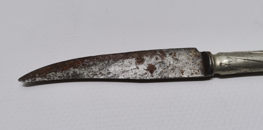 ALPAKA SAPLI OSMANLI DÖNEMİ BALIK BIÇAĞI