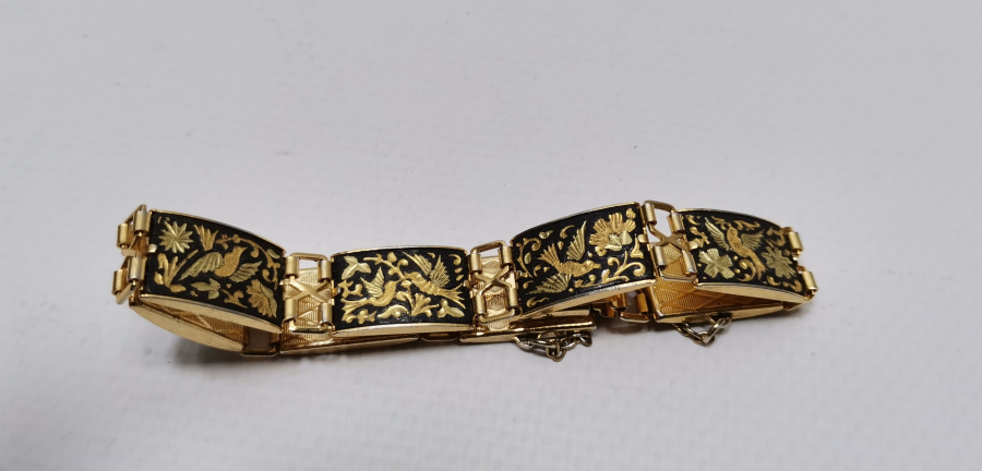 ALTIN KAPLAMA ANTİKA TOLEDO BİLEKLİK