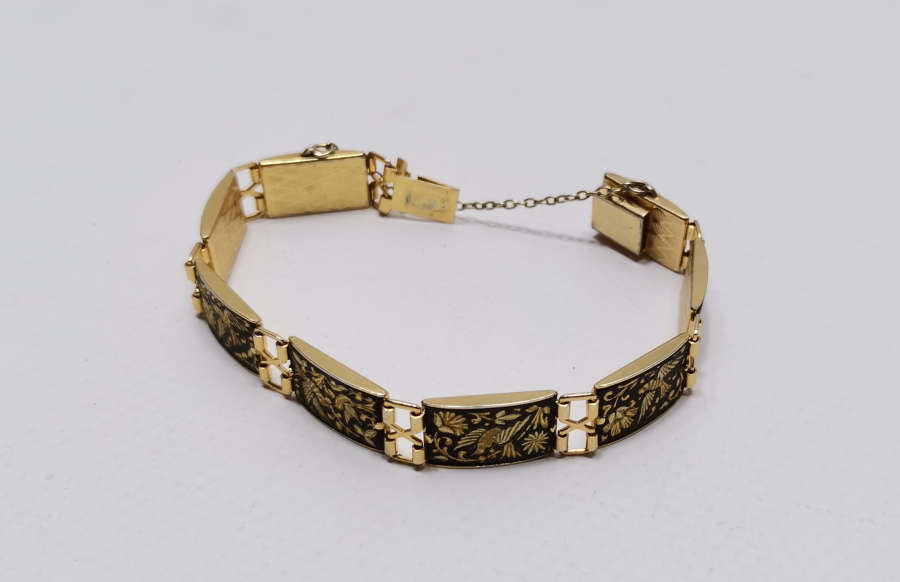 ALTIN KAPLAMA ANTİKA TOLEDO BİLEKLİK