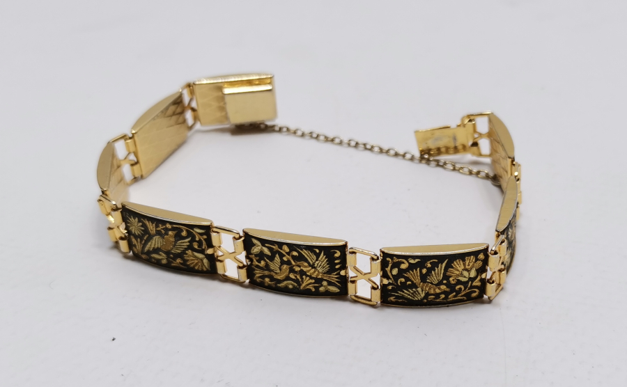 ALTIN KAPLAMA ANTİKA TOLEDO BİLEKLİK