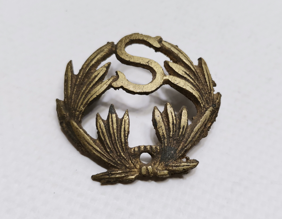 ANTİKA ASKERİ OKUL ŞAPKA KOKARTI