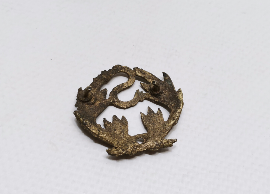 ANTİKA ASKERİ OKUL ŞAPKA KOKARTI