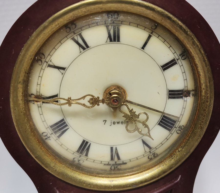 ANTİKA KURMALI ALMAN MASA SAATİ