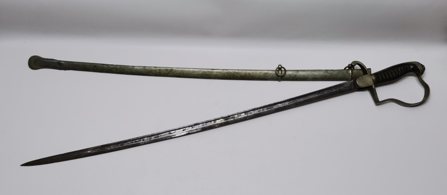 BALÇAĞINDA OSMANLI DEVLET ARMASI BULUNAN ÇOK NADİR İLK DÖNEM PAŞA KILICI - İLK KEZ GÖRÜLÜYOR