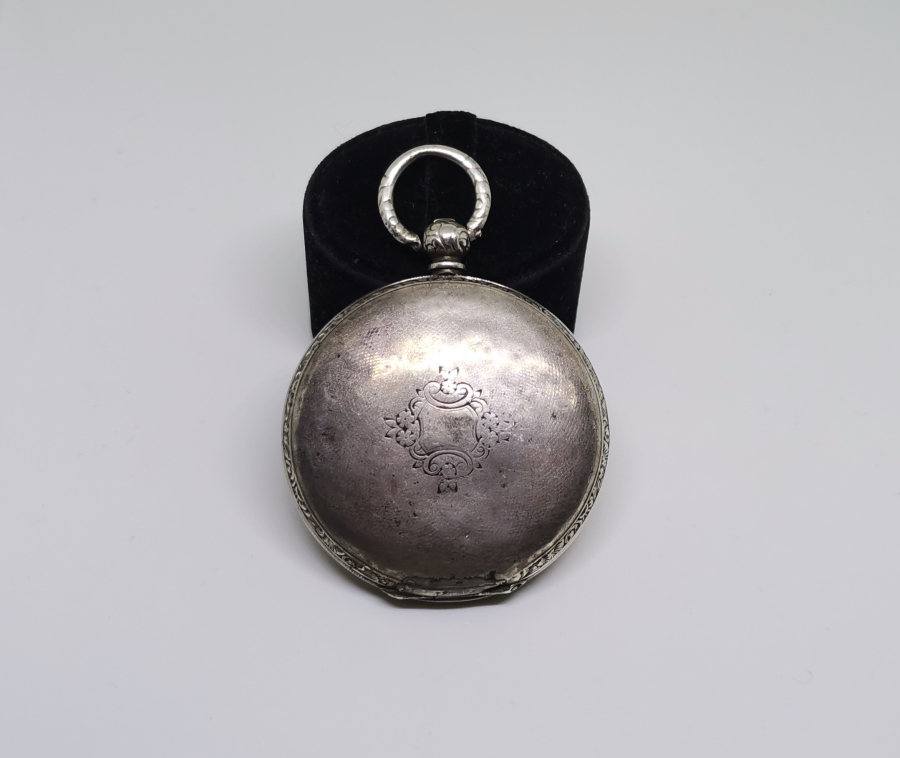 OSMANLI DÖNEMİ GÜMÜŞ KASA CEP SAATİ