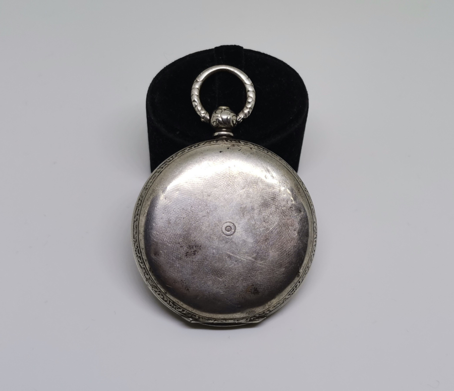 OSMANLI DÖNEMİ GÜMÜŞ KASA CEP SAATİ