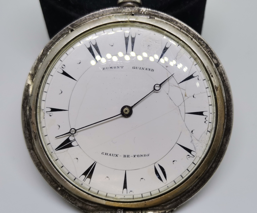 OSMANLI DÖNEMİ GÜMÜŞ KASA CEP SAATİ