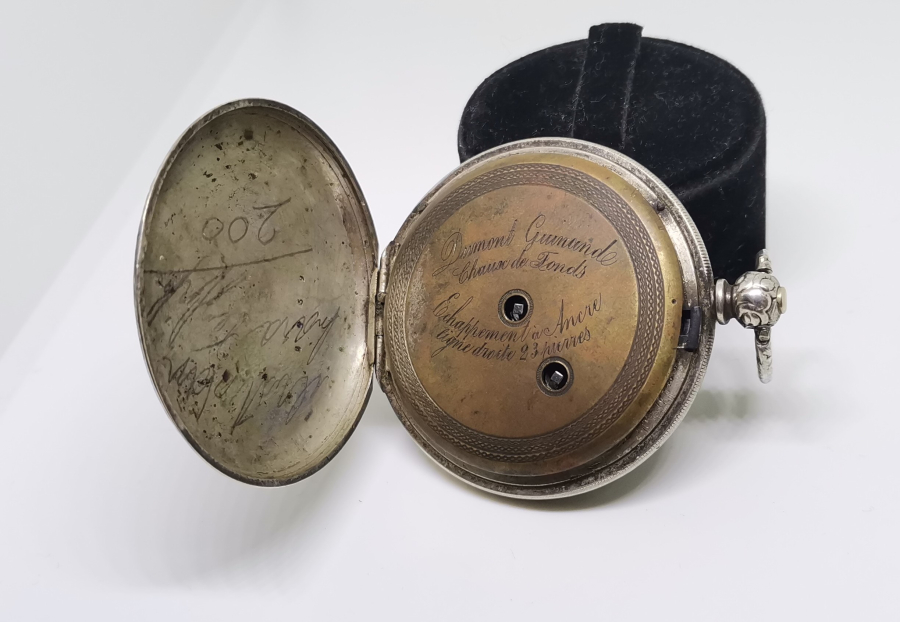 OSMANLI DÖNEMİ GÜMÜŞ KASA CEP SAATİ