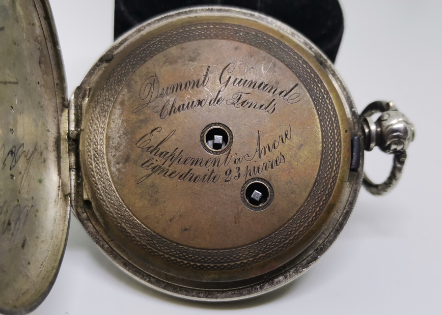 OSMANLI DÖNEMİ GÜMÜŞ KASA CEP SAATİ