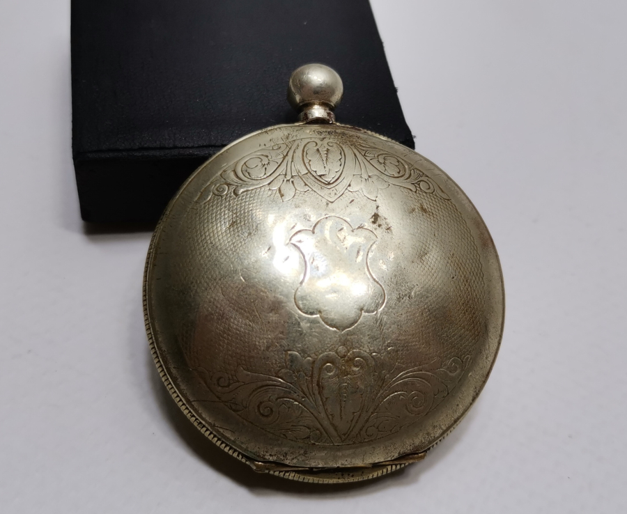 OSMANLI DÖNEMİ SUBAY CEP SAATİ KASASI