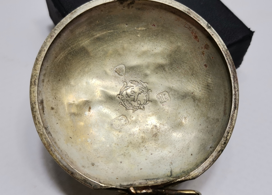 OSMANLI DÖNEMİ SUBAY CEP SAATİ KASASI