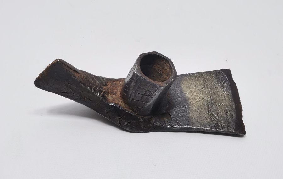 ÜZERİNDE OSMANLICA TARİH BULUNAN EL YAPIMI OSMANLI TARIM ALETİ