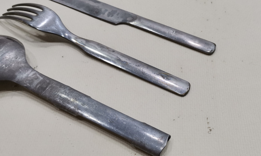 1. DÜNYA SAVAŞI DÖNEMİ HİLALİ AHMER NADİR SUBAY ÇATAL KAŞIĞI