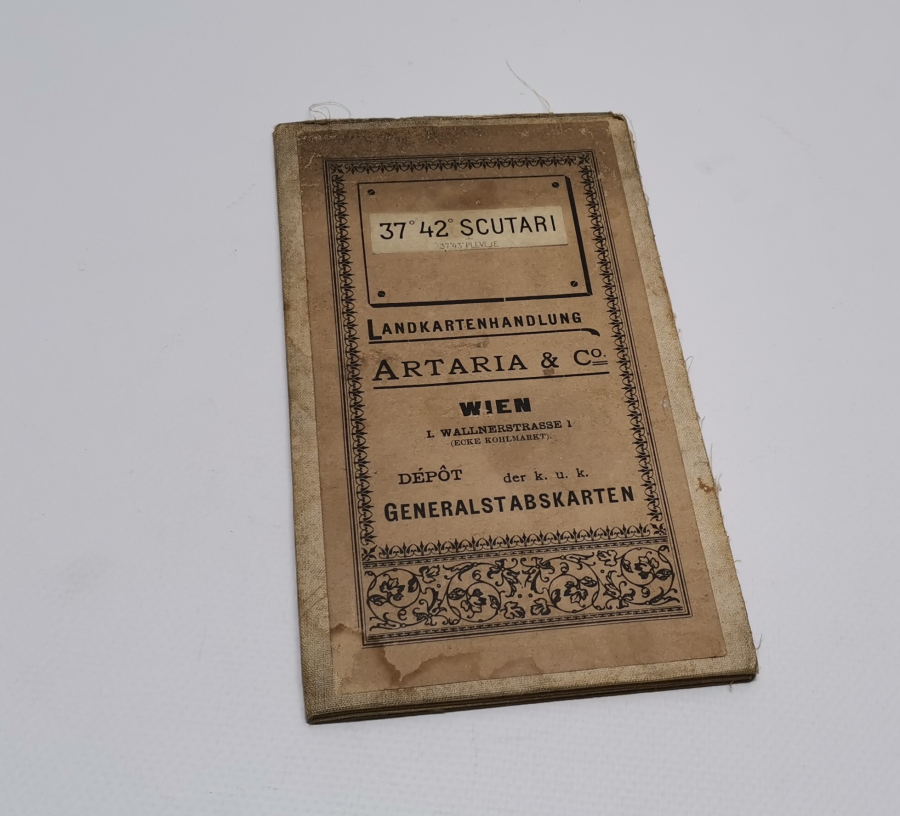 1900 BAŞLARI KARTON KABINDA AVRUPA HARİTASI