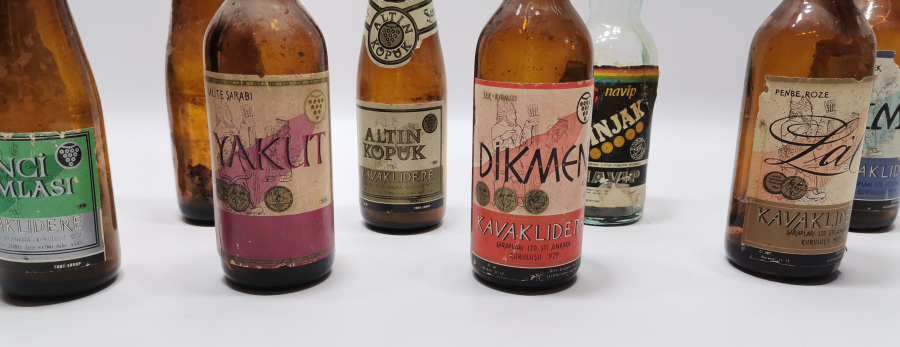 ANTİKA İÇKİ ŞİŞELERİ LOTU