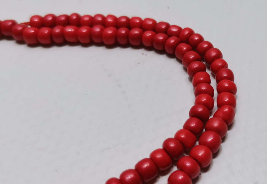 CEP BOY ANTİKA MERCAN TAŞLI NAMAZ TESPİHİ