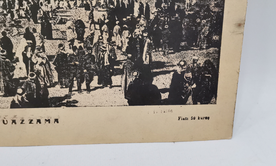 CUMHURİYET BAŞLARI BÜYÜK BOY KABE GÖRSELLİ AFİŞ