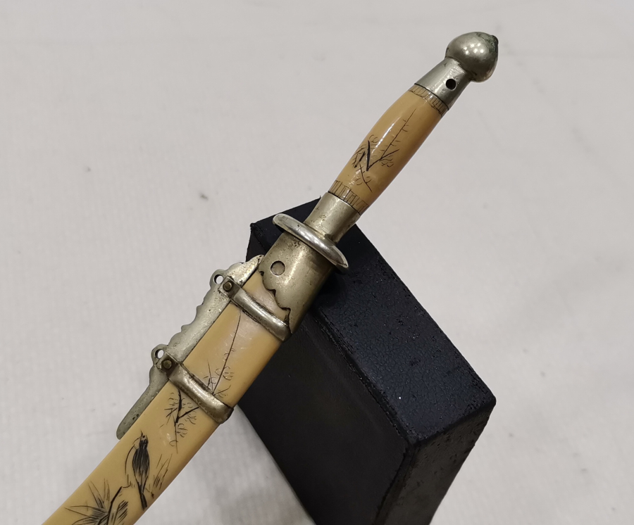 KATANA KILICI FORMLU ANTİKA ZARF AÇACAĞI