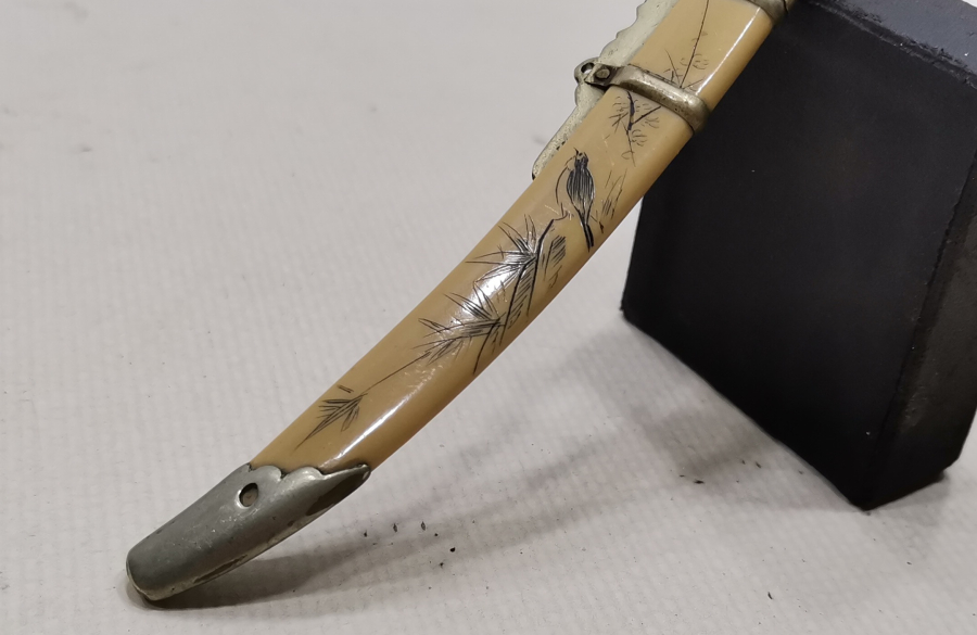 KATANA KILICI FORMLU ANTİKA ZARF AÇACAĞI