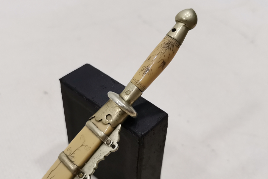 KATANA KILICI FORMLU ANTİKA ZARF AÇACAĞI