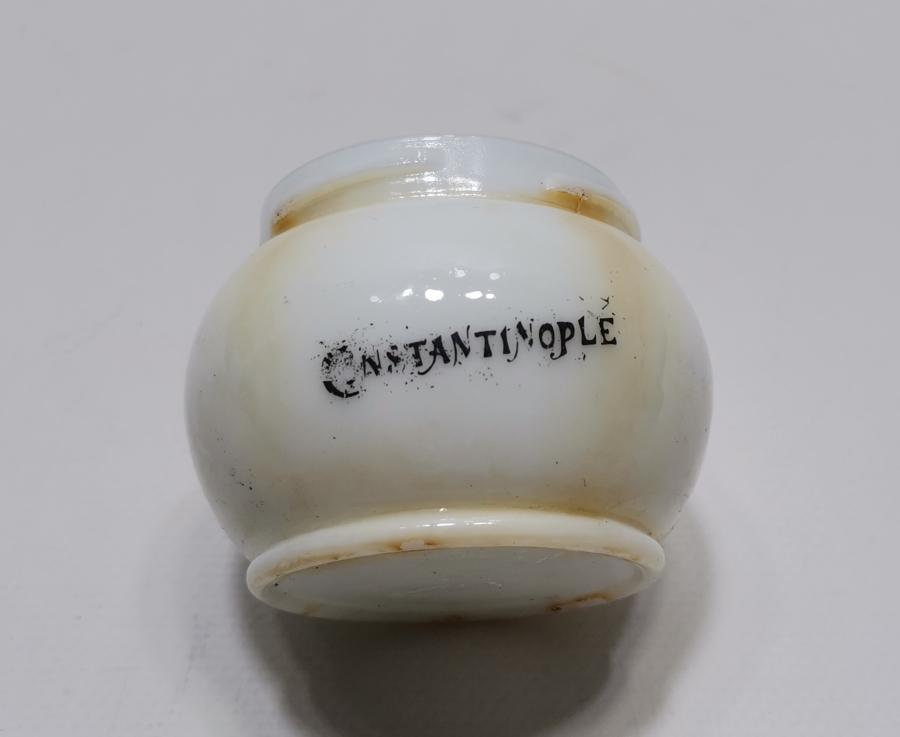 OSMANLI DÖNEMİ CONSTANTİNOPLE ECZACI KAVANOZU