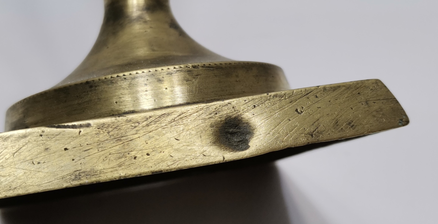 OSMANLI DÖNEMİ DAMGALI SÜLEYMANİYE MUMLUK - ŞAMDAN