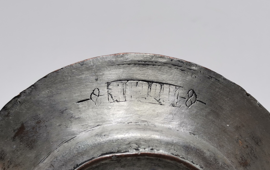 OSMANLI DÖNEMİ ERMENİCE YAZILI KAYMAK TABAĞI