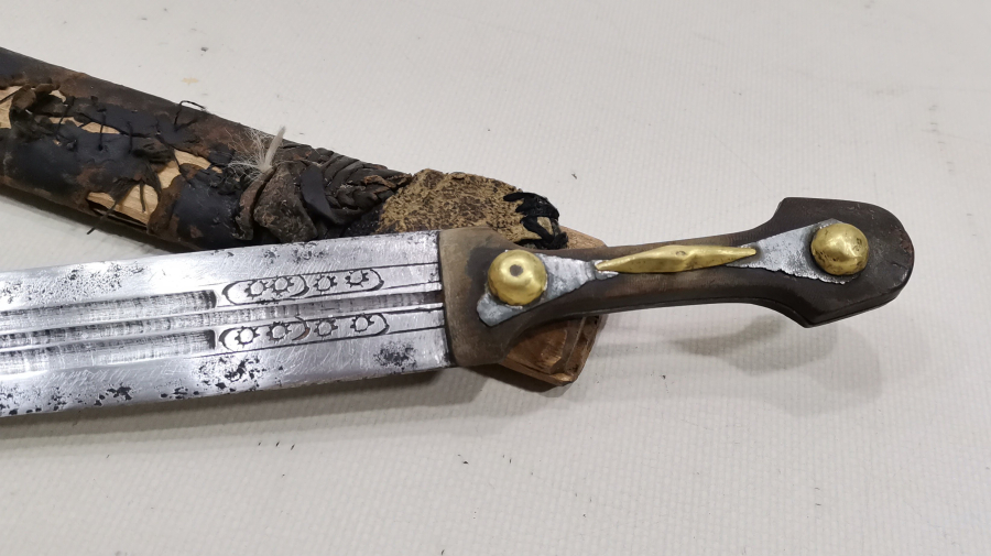 OSMANLI DÖNEMİ ERZİNCAN İŞİ ÇOK NADİR ÇERKES KAMASI