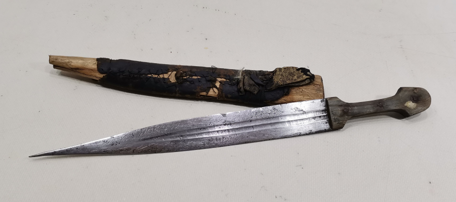 OSMANLI DÖNEMİ ERZİNCAN İŞİ ÇOK NADİR ÇERKES KAMASI