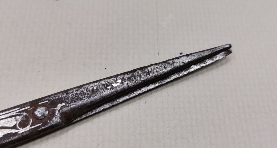 OSMANLI DÖNEMİ KOFGARİ İŞÇİLİKLİ HATTAT MAKASI