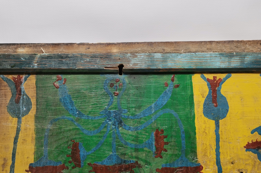 OSMANLI DÖNEMİ KÖK BOYALI SANDIK KAPAĞI