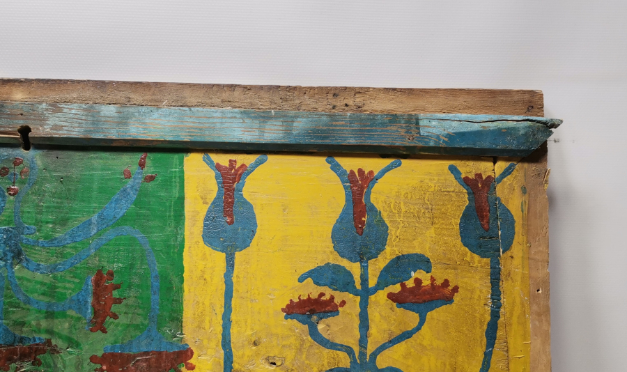 OSMANLI DÖNEMİ KÖK BOYALI SANDIK KAPAĞI