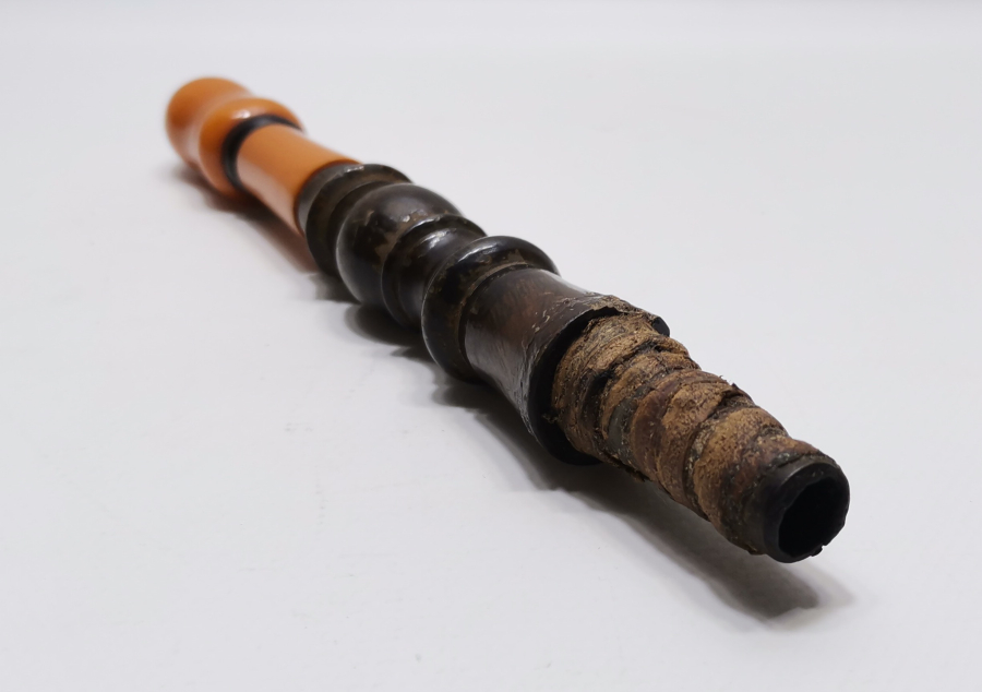 OSMANLI DÖNEMİ MİSKEVİ BAĞA NARGİLE MARPUCU