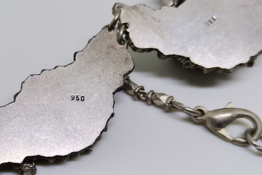 ÖZEL YAPIM OLTU TAŞLI GÜMÜŞ GERDANLIK