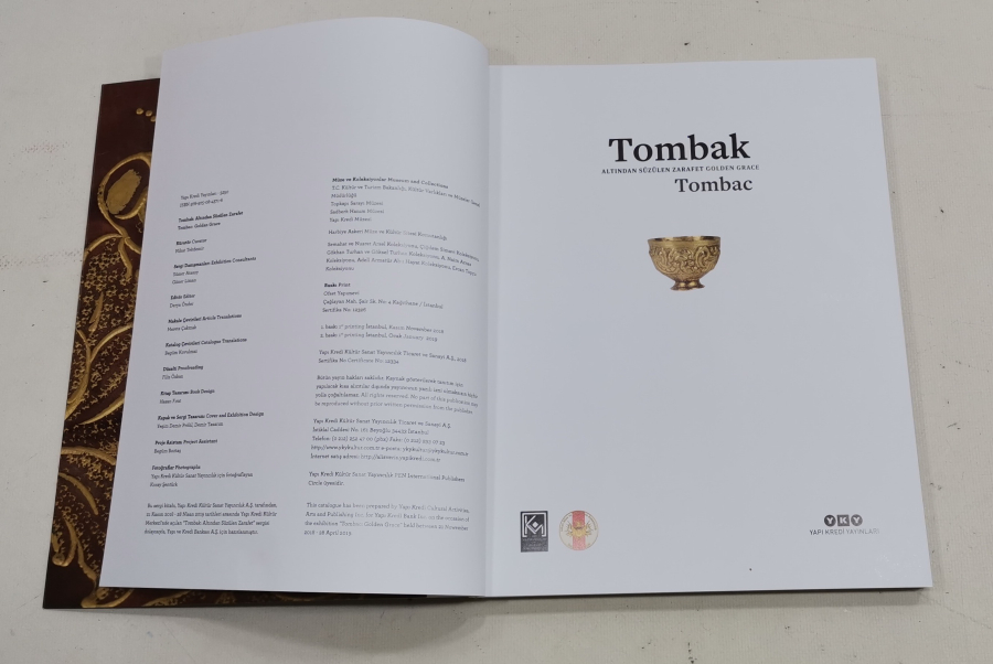TOMBAK ÜZERİNE BASILMIŞ PRESTİJ KİTAP