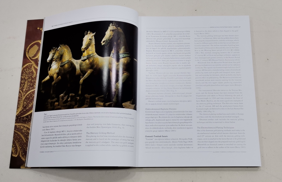 TOMBAK ÜZERİNE BASILMIŞ PRESTİJ KİTAP