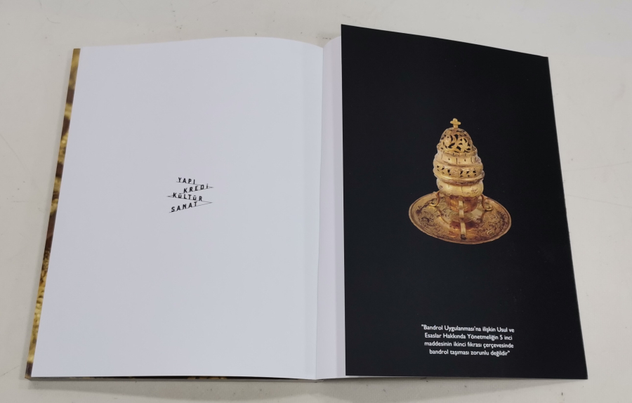 TOMBAK ÜZERİNE BASILMIŞ PRESTİJ KİTAP