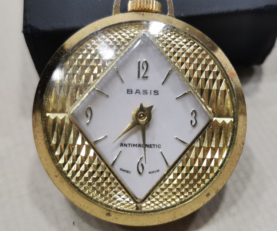 ZENNE BOY ANTİKA KURMALI CEP SAATİ