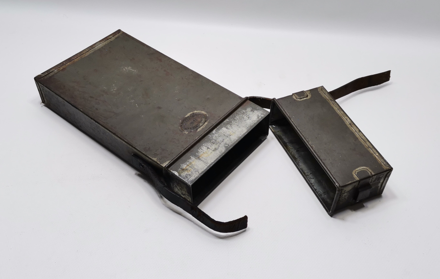 1. DÜNYA SAVAŞI DÖNEMİ ÇOK NADİR 1915 TARİHLİ İNGİLİZ SİPER LAMBASI KUTUSU