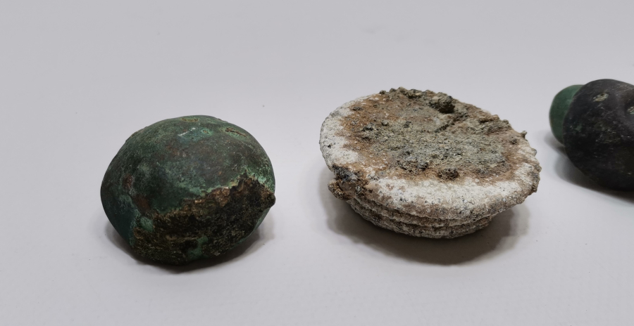 1. DÜNYA SAVAŞI DÖNEMİ TOP MERMİSİ BAŞLIKLARI LOTU