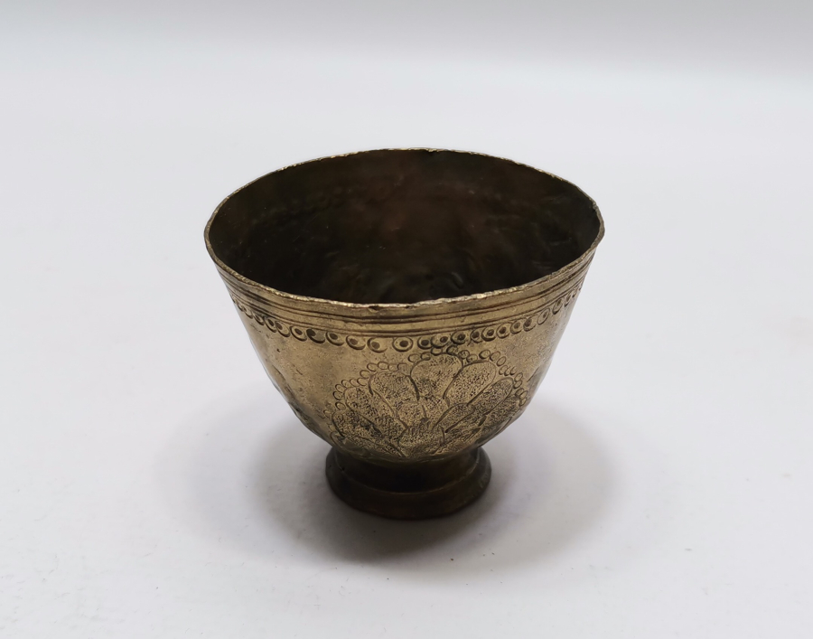 1800 BAŞLARI OSMANLI DÖNEMİ BRONZ FİNCAN ZARFI