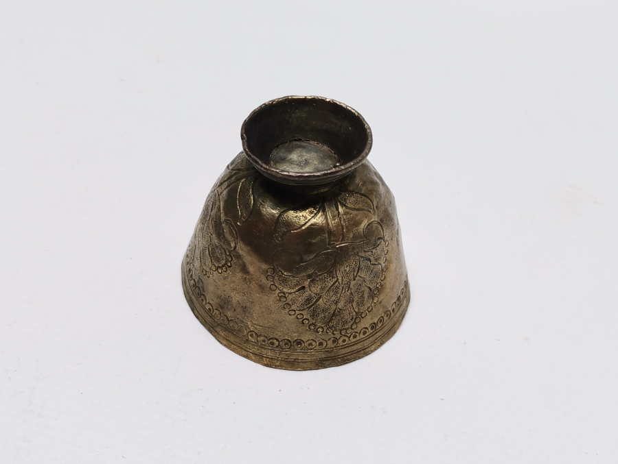 1800 BAŞLARI OSMANLI DÖNEMİ BRONZ FİNCAN ZARFI